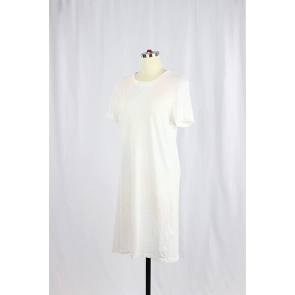 NWOT CURRENT/ELLIOTT Beatnik White Pink Tie Dye Cotton T-Shirt Dress, Size 1/S - Picture 5 of 12